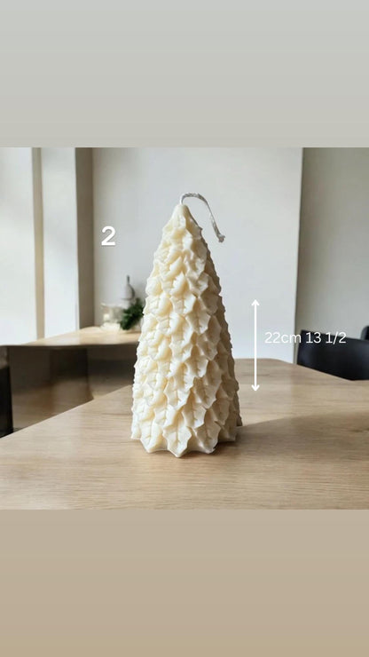 Christmas Tree Candles Handmade Candles | gingerbread candle |Decor Trees Ornaments Soy Wax Candles