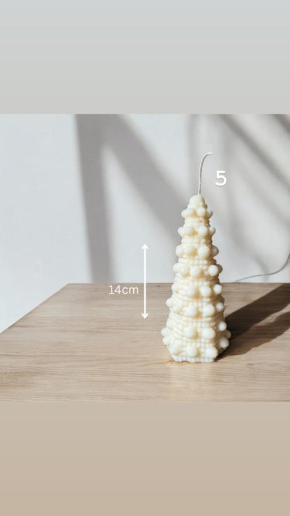 Christmas Tree Candles Handmade Candles | gingerbread candle |Decor Trees Ornaments Soy Wax Candles