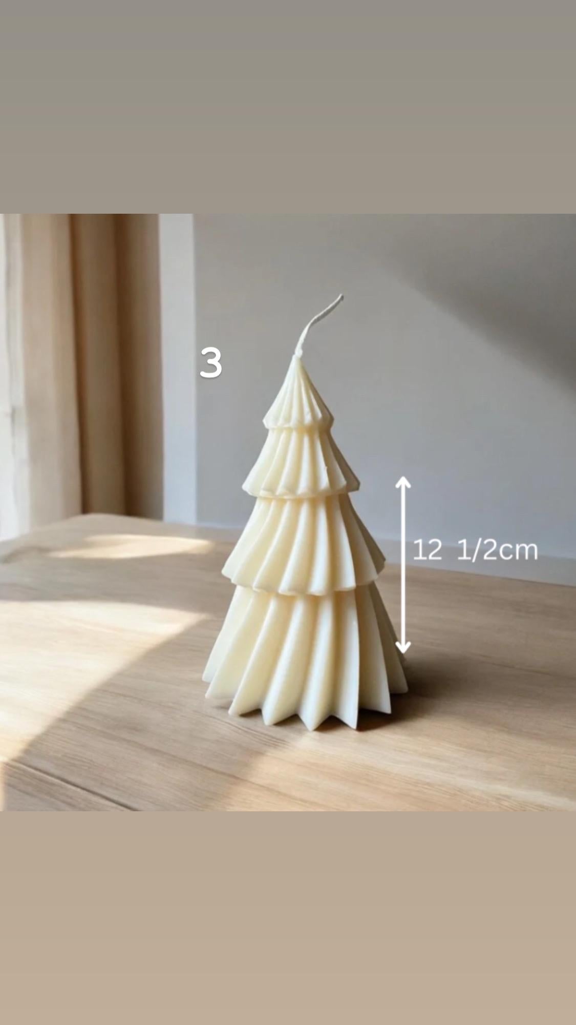 Christmas Tree Candles Handmade Candles | gingerbread candle |Decor Trees Ornaments Soy Wax Candles