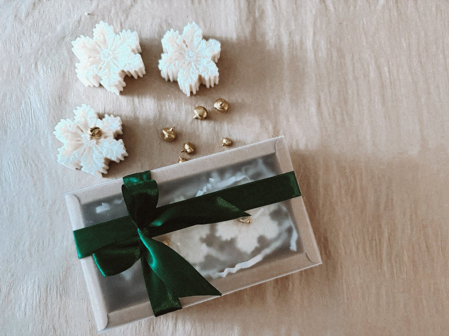 Snowflake candle | pack 2 snowflake | candles | festive candles | Christmas candles | Xmas candles | candles