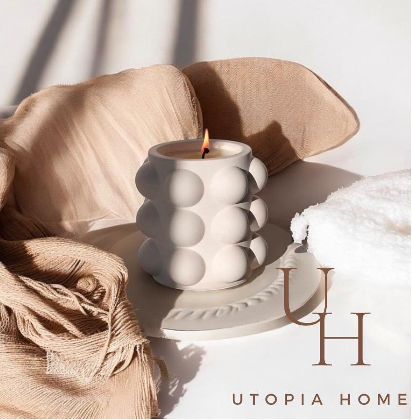 Bubble Candle jar