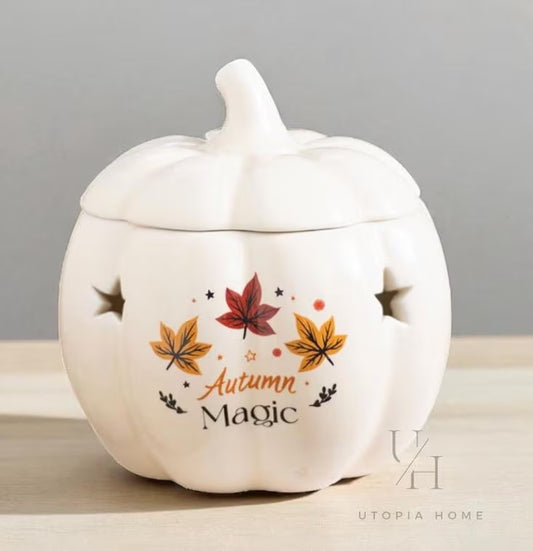 Autumn magic pumpkin burner